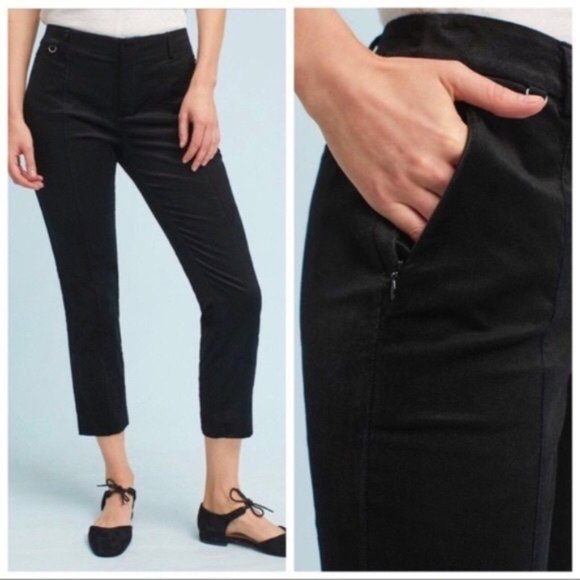 Anthropologie Pants - Anthropologie The Essential Slim Velvet Pants